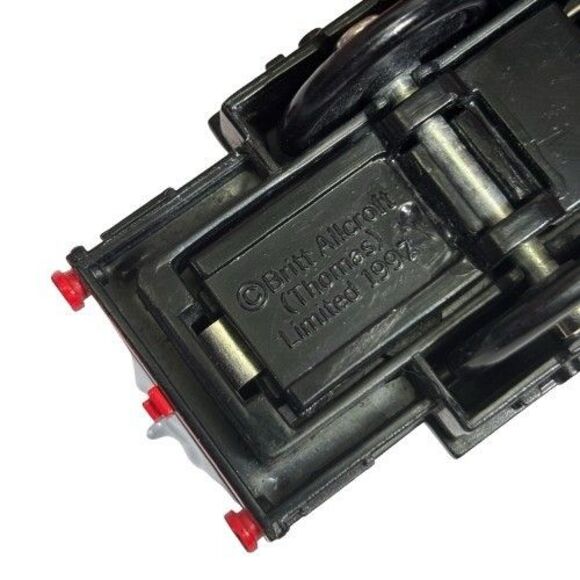 Thomas TOMY Trackmaster DIESEL 1997 1st Ed. Plarail w/ Flatbed Cargo Car VIDEO - Picture 14 of 15